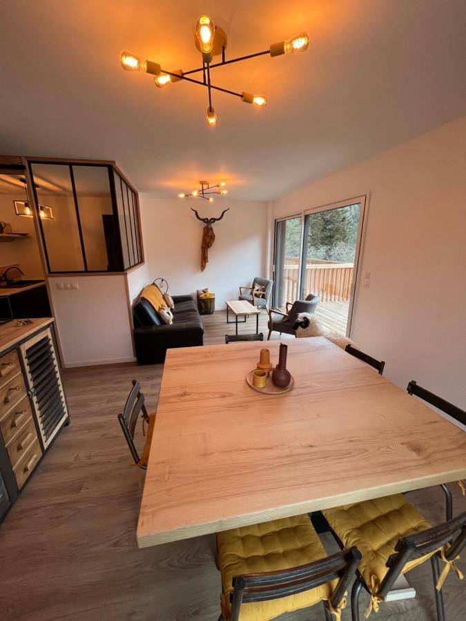 Appartement Aux Pieds Des Pistes De Ski Laveissière Dış mekan fotoğraf