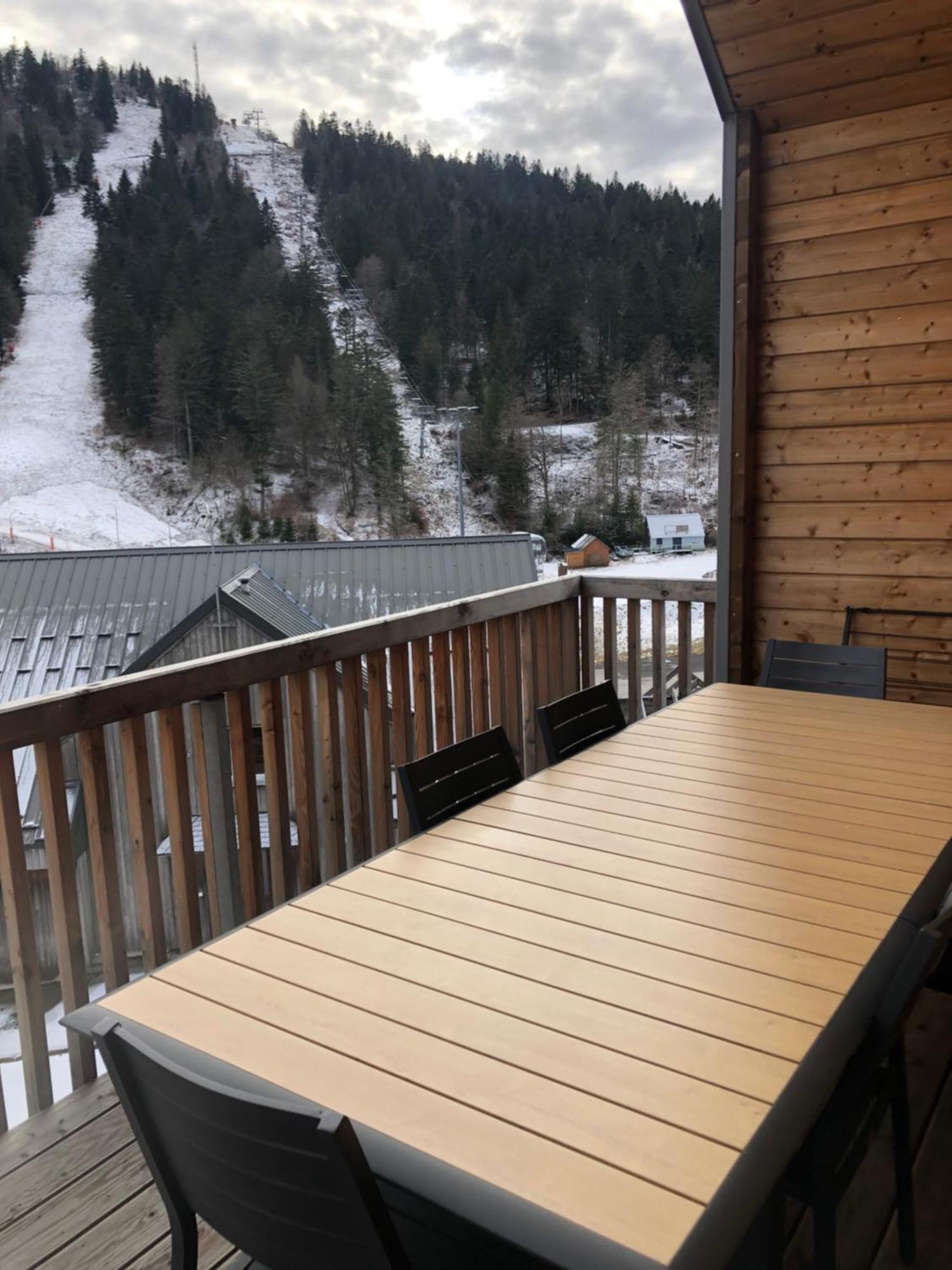 Appartement Aux Pieds Des Pistes De Ski Laveissière Dış mekan fotoğraf